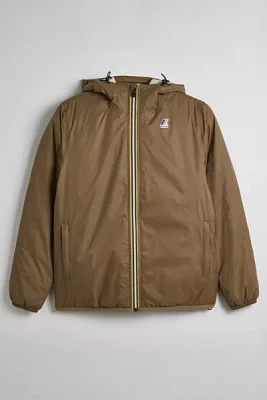 K-Way Claude Orsetto Fleece Lined Windbreaker Jacket