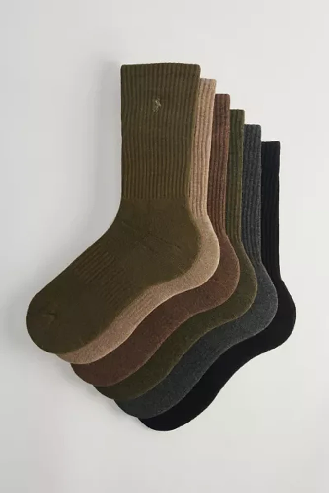 Polo Ralph Lauren Casual Crew Sock 3-Pack