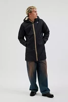 K-Way Eiffel Orsetto Fleece Lined Hooded Windbreaker Jacket