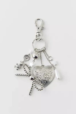 Silence + Noise Bow Charm Dangle Keychain