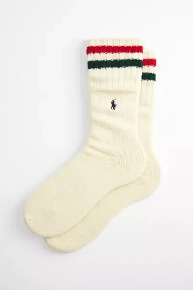 Polo Ralph Lauren Striped Boot Sock