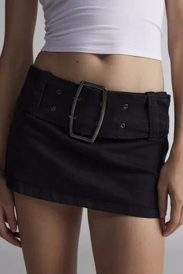Silence + Noise Kate Belted Micro Skort
