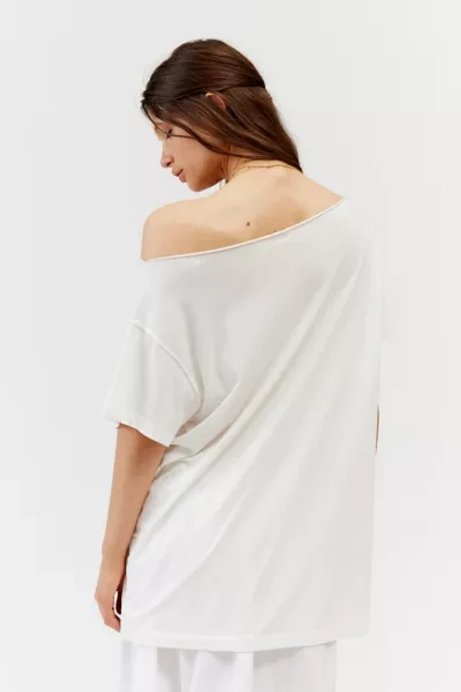 Beachy Off-The-Shoulder Tee