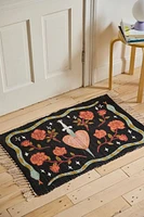 Amora Rose Printed Rag Rug