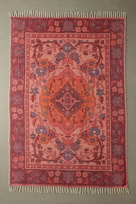 Lina Floral Brushed Rug