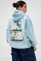 UO Blue Ashikaga Hoodie Sweatshirt