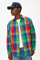 Polo Ralph Lauren Brushed Plaid Oxford Long Sleeve Shirt