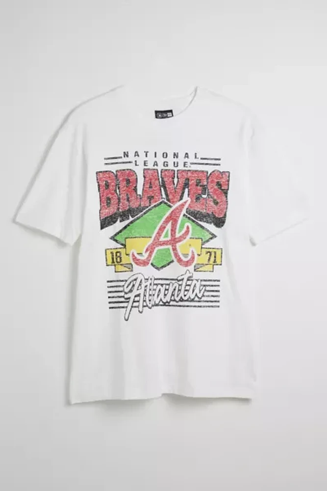 New Era Atlanta Braves Classic Team Logo Graphic Tee