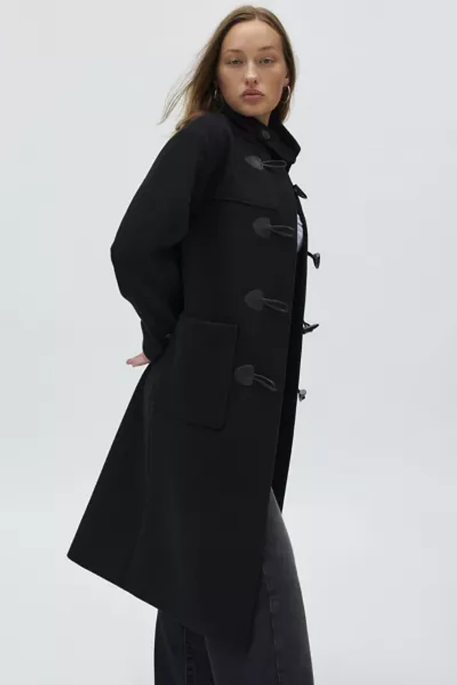 NVLT Longline Toggle Closure Duffle Trench Coat