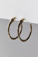 Snake Hoop Earring