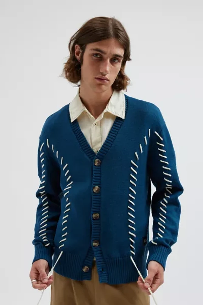 Native Youth Lance Stitched Cardigan