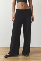 Out From Under Walk This Way Foldover Wide-Leg Pant