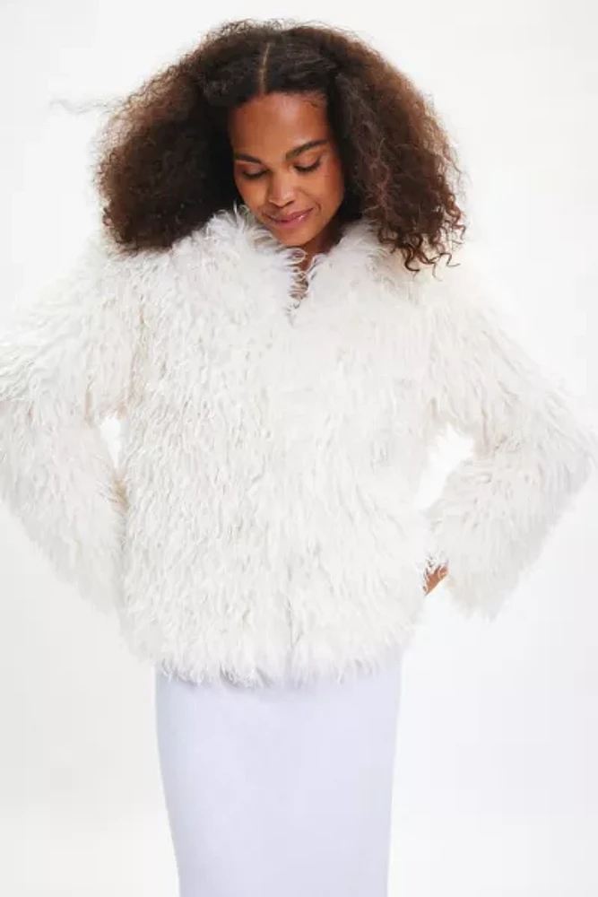 The Frolic Amiens Faux Fur Jacket