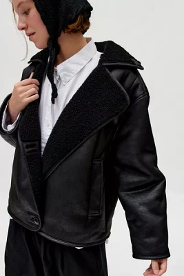 BDG Parker Faux Shearling Jacket