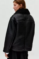 BDG Parker Faux Shearling Jacket