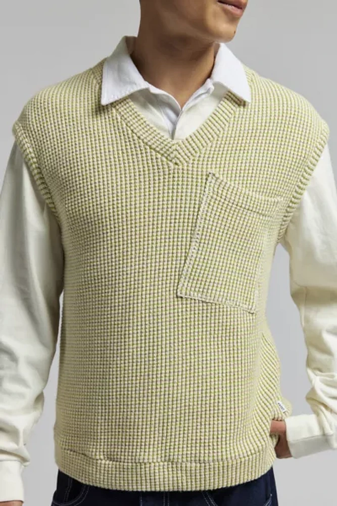 KROST Waffle Knit Sweater Vest