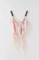 Moxie Wrrld X Urban Renewal Rose Ruffle Tank Top