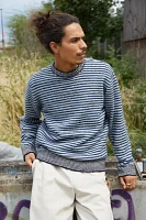 BDG Blue & Navy Stripe Knit Sweater