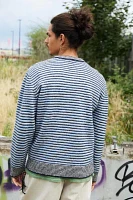 BDG Blue & Navy Stripe Knit Sweater