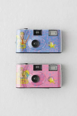 Retrospekt X Mattel Barbie & Ken Simple-Use 35mm Film Camera Set