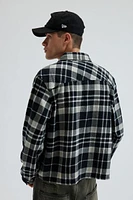 BDG Cropped Flannel Shirt