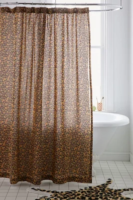 Dolores Leopard Shower Curtain