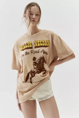 Willie Nelson Route 66 T-Shirt Dress