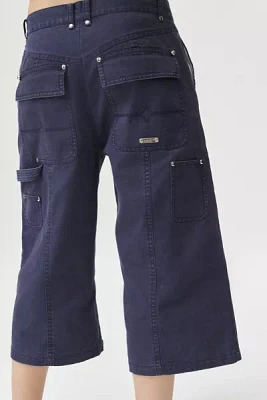 Private Policy Washed Cropped Cargo Trouser