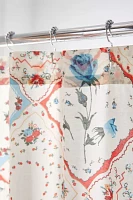 Rose Scarf Shower Curtain