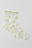 Casa Clara Amelia Sheer Crew Sock