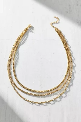Ellie Vail Nola Multi-Chain Layered Necklace
