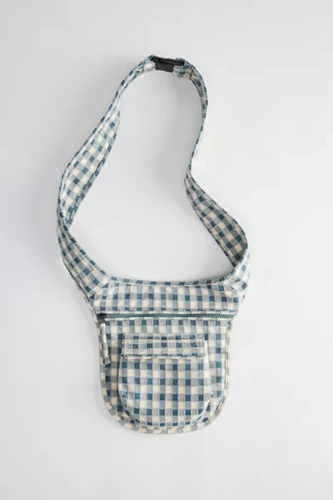 Gingham Check Small Sling Bag