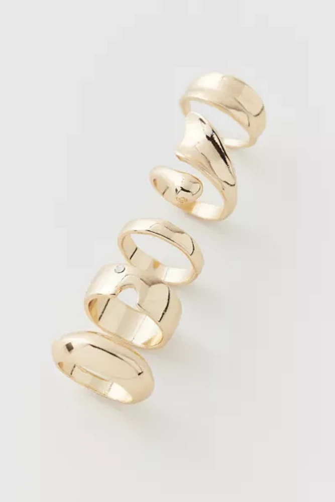 Statement Metal Ring Set