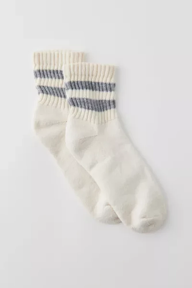 American Trench Mono Striped Quarter Crew Sock