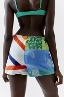 Urban Renewal Remade Pieced Terry Towel Short