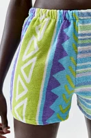 Urban Renewal Remade Pieced Terry Towel Short