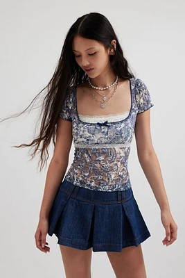 Kimchi Blue Malka Sheer Lace Top