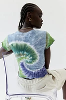 Urban Renewal Remade Tie-Dye Baby Tee