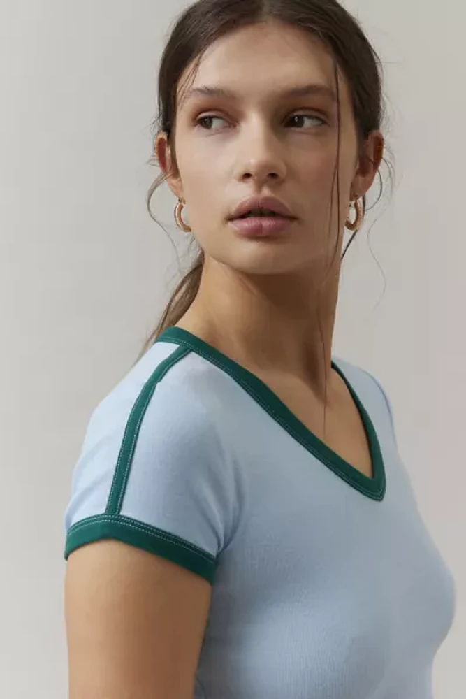 BDG Too Perfect V Neck Tee