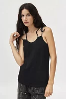 Private Policy Shoulder Ties Tank Top