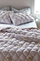 Lorelei Bow Diamond Puff Comforter