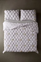 Lorelei Bow Diamond Puff Comforter