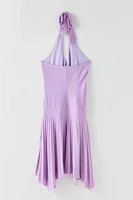 Vintage Halter Midi Dress