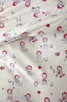 Strawberry Cat Core Duvet Set