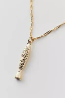 Sardine Charm Necklace