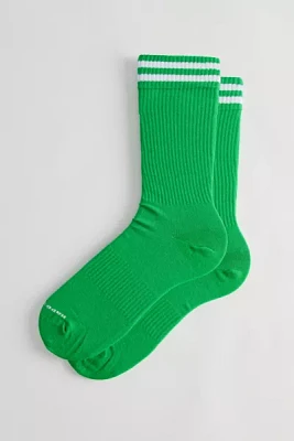 Happy Socks Striped Sneaker Crew Sock