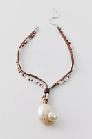Ariel Shell Corded Necklace