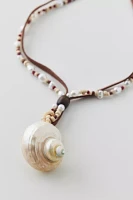 Ariel Shell Corded Necklace