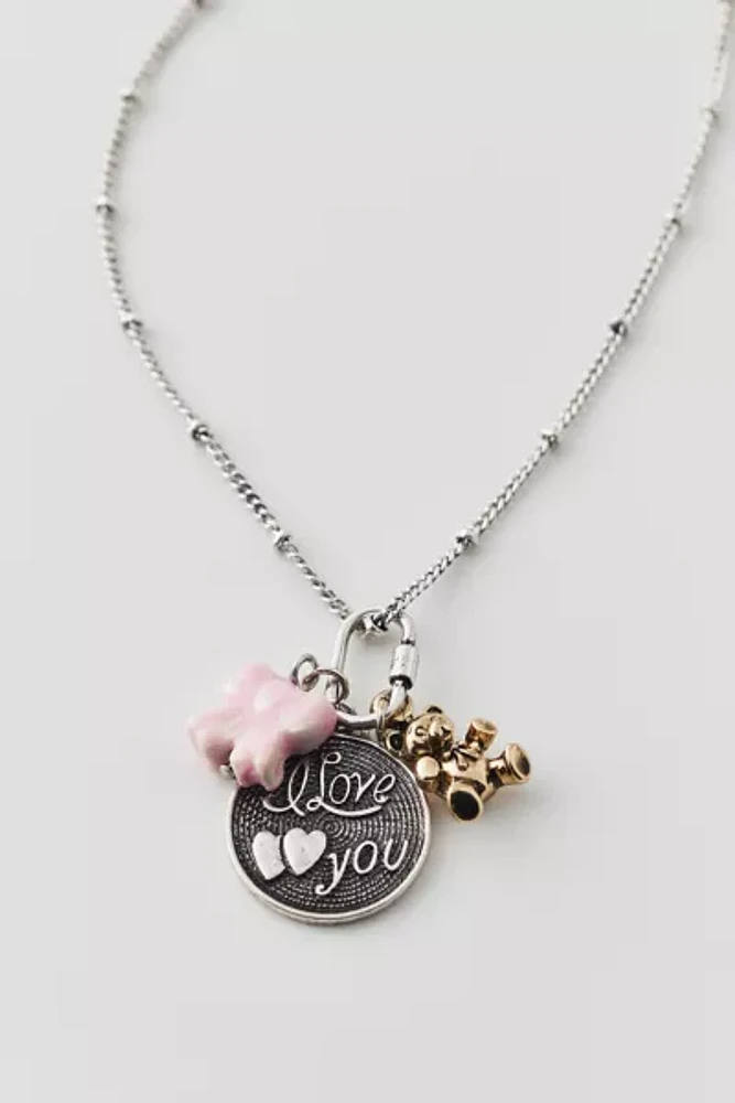 I Love You Charm Necklace