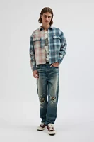 Deus Ex Machina Double Fantasy Plaid Button-Down Shirt